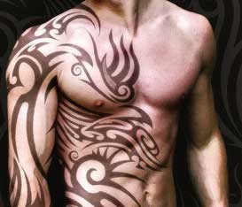Un tatuaggio tribale